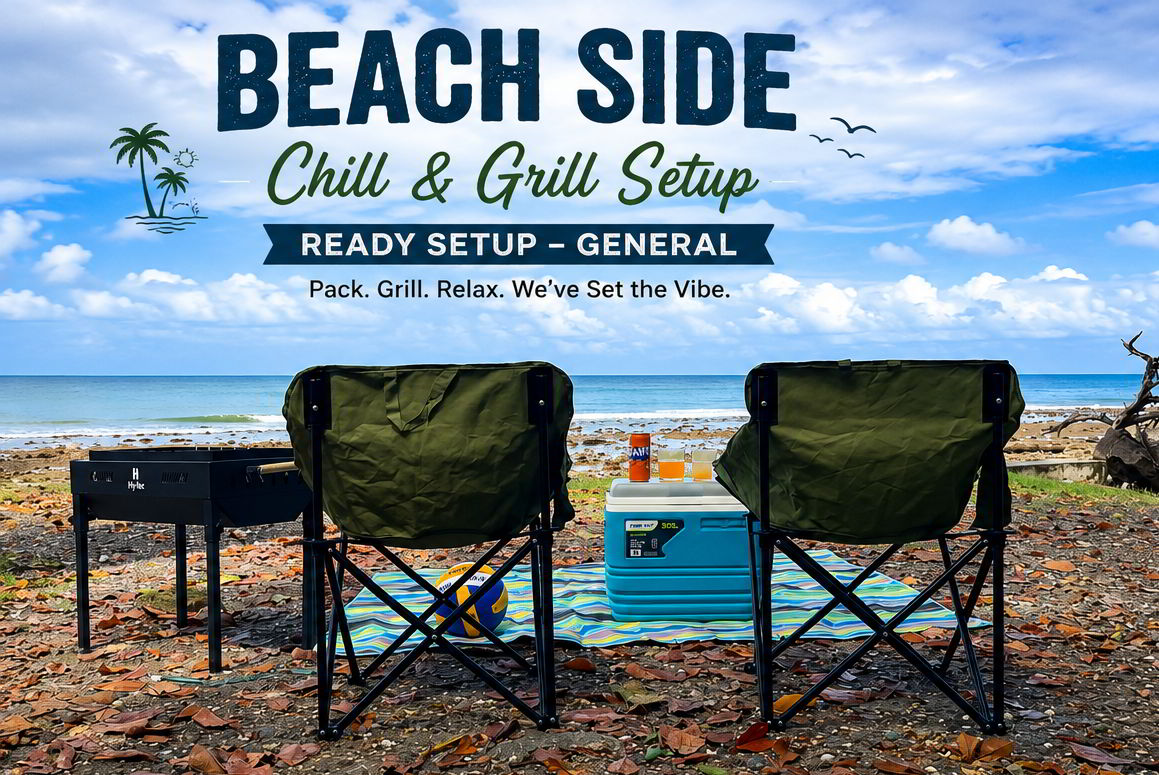 Coastal Relaxation Ready Setup