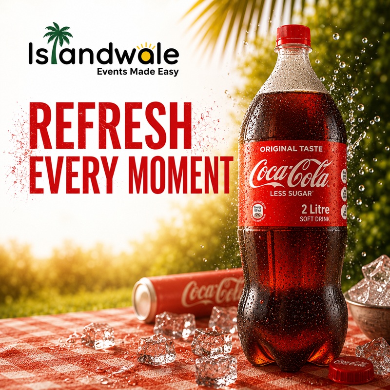 CocaCola Soft Drink, 2L Bottle