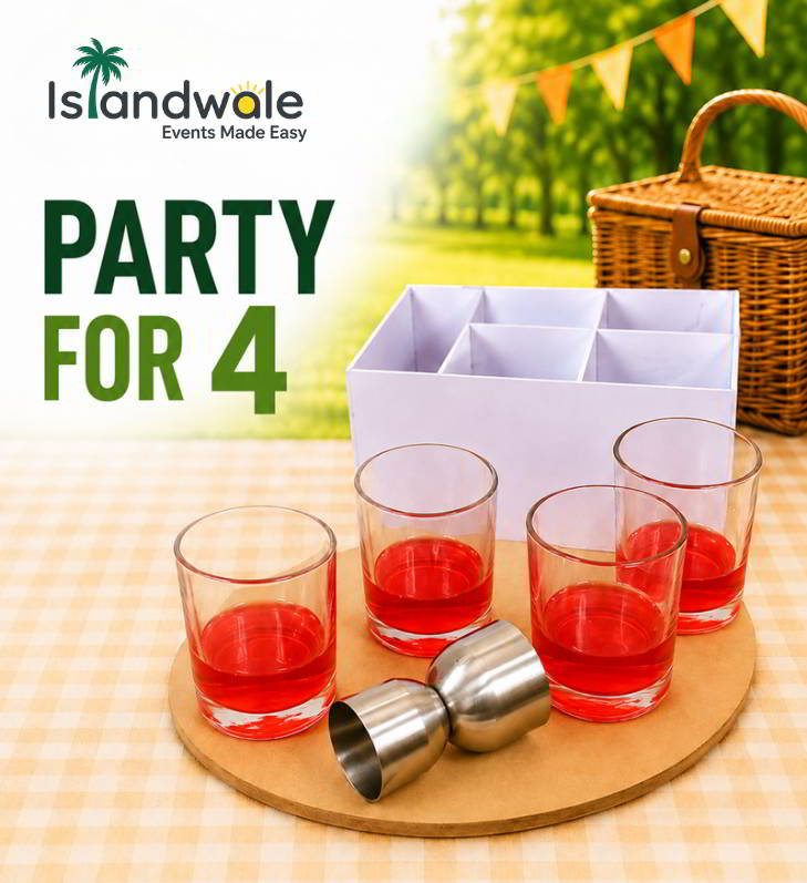 Party For 4 (300ml Glasses)