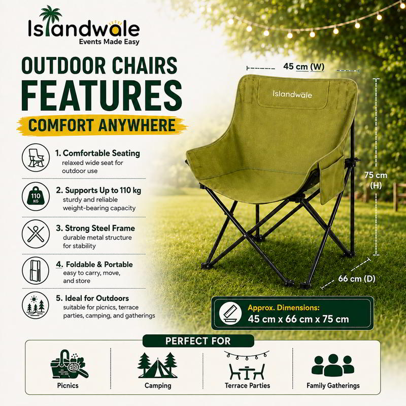 Outdoor Chairs (Set Of 2)